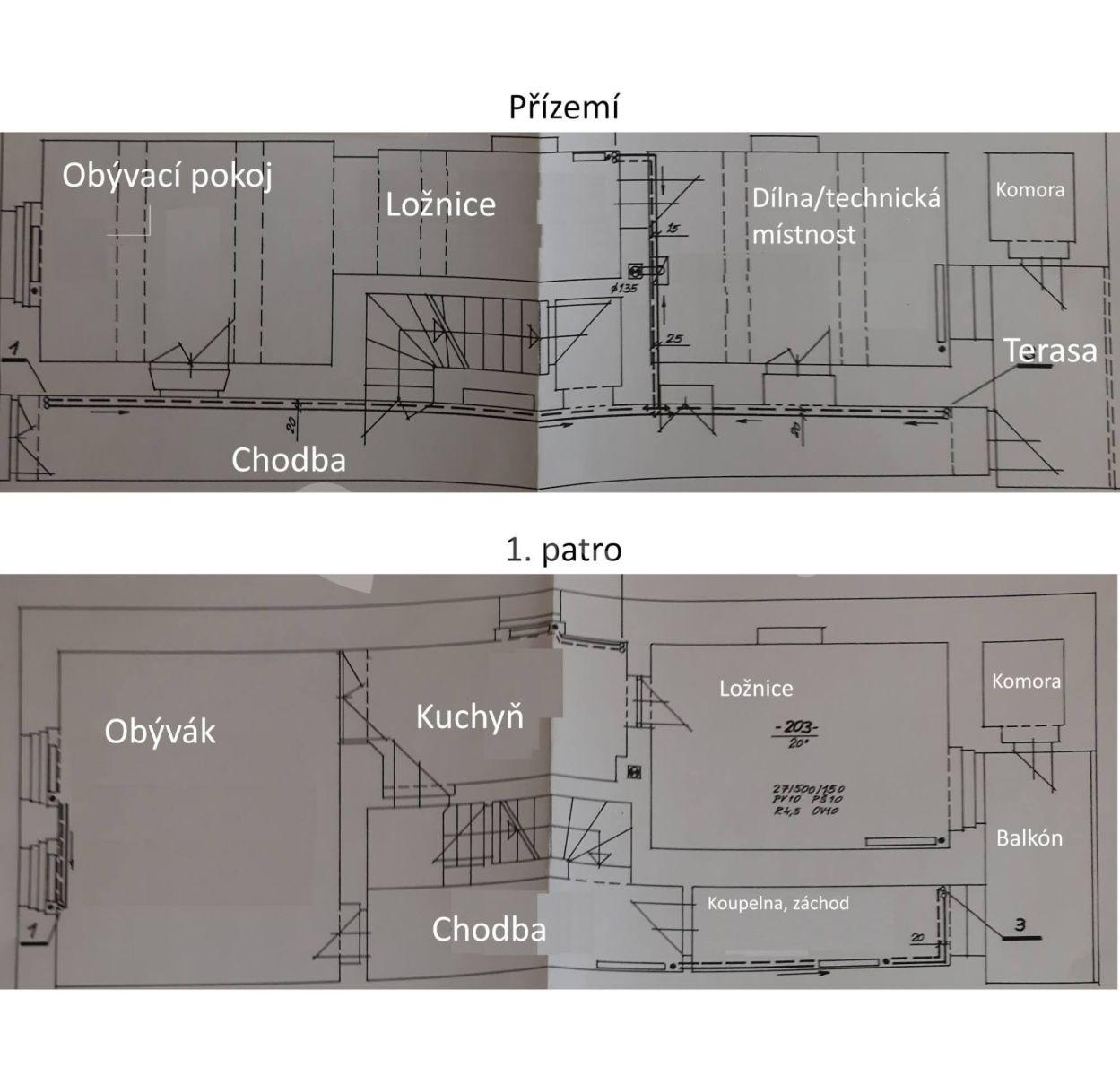 house for sale, 134 m², Česká, Louny, Ústecký Region