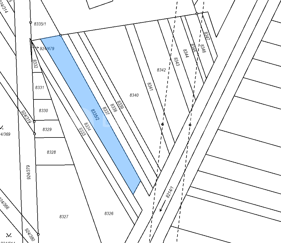 plot for sale, 662 m², Konečná, Hodonín, Jihomoravský Region