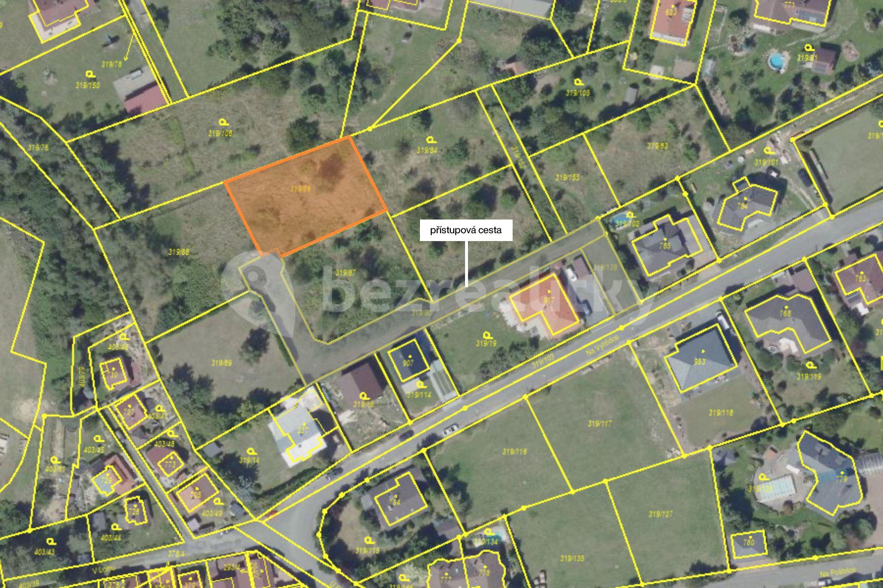 plot for sale, 930 m², Na Vyhlídce, Vyžlovka, Středočeský Region