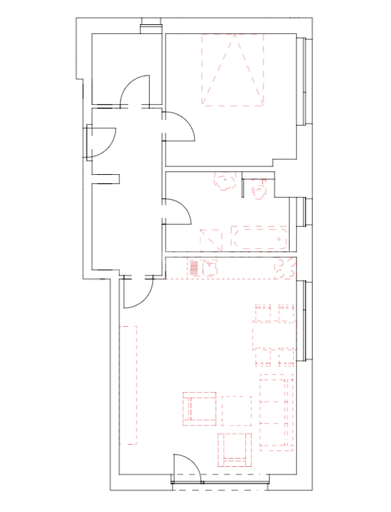 1 bedroom with open-plan kitchen flat for sale, 85 m², Hlavní, Sulice, Středočeský Region