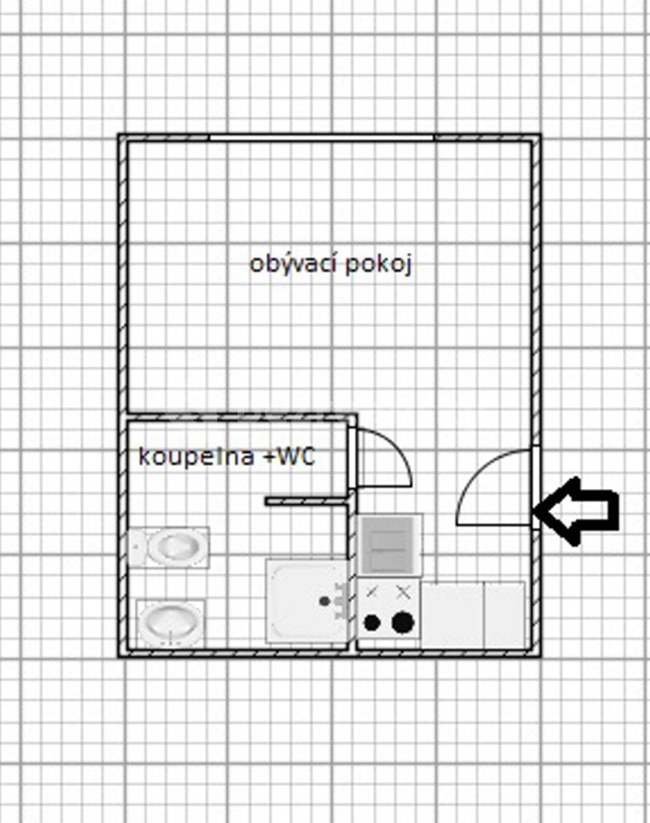 Studio flat for sale, 20 m², Jakutská, Prague, Prague