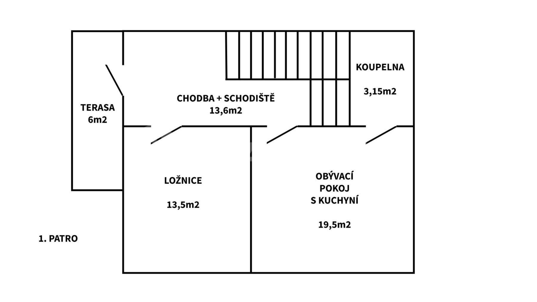 house for sale, 102 m², Jestřebí, Olomoucký Region