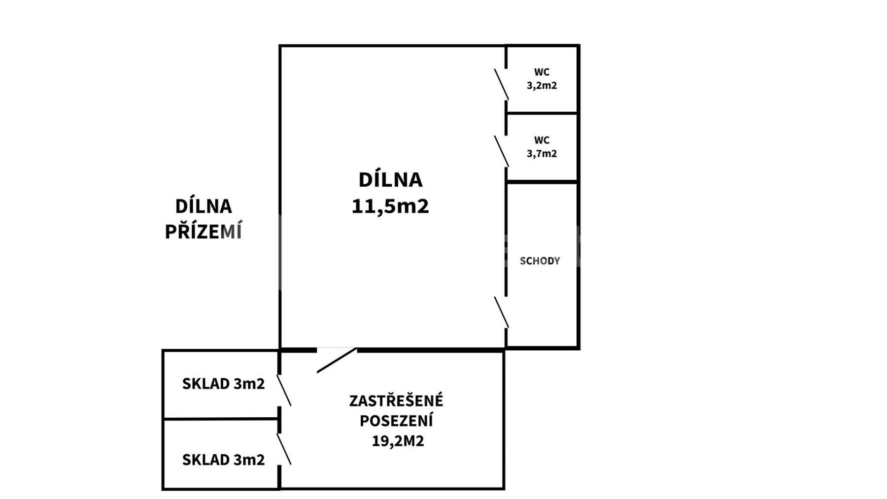 house for sale, 102 m², Jestřebí, Olomoucký Region