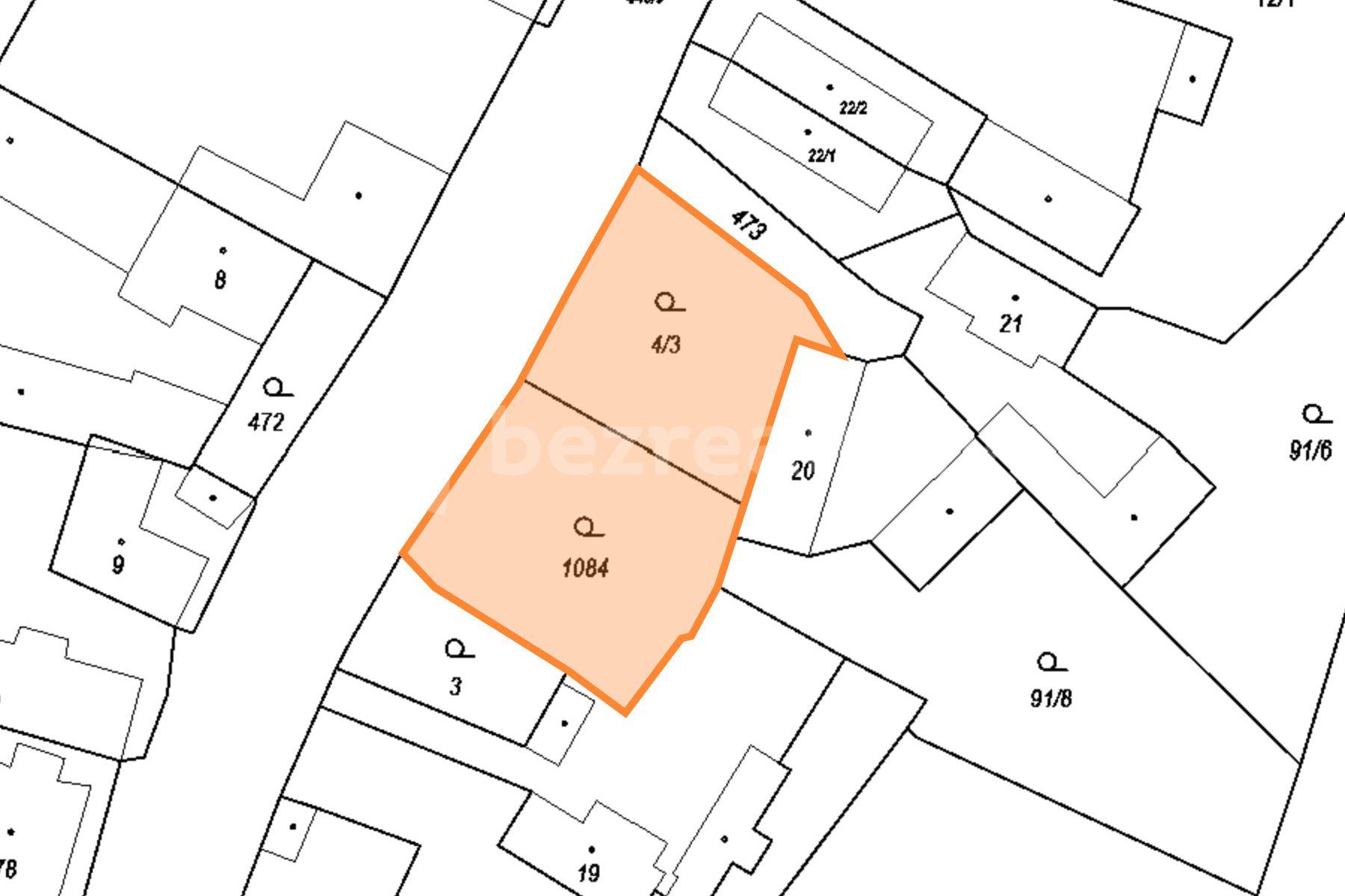 plot for sale, 419 m², Roudná, Roudná, Jihočeský Region