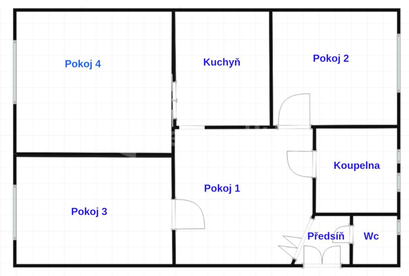 4 bedroom flat for sale, 90 m², Slezská, Prague, Prague