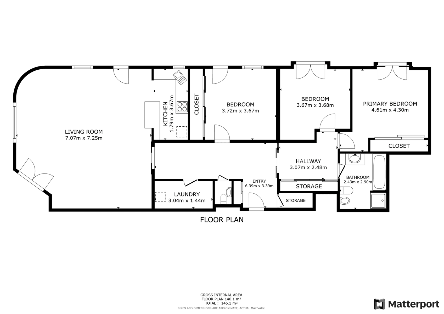 3 bedroom with open-plan kitchen flat to rent, 142 m², U kříže, Prague, Prague