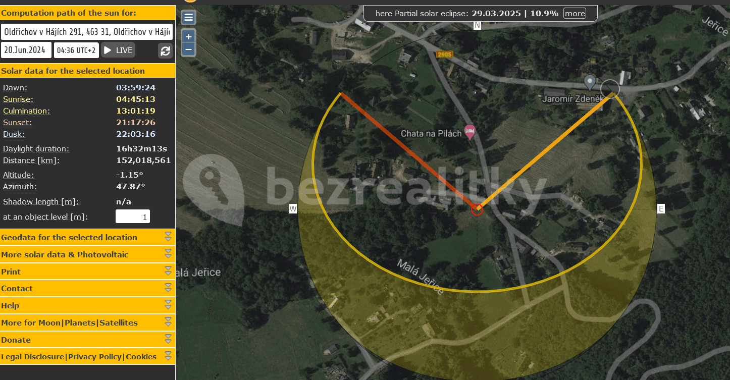 plot for sale, 6,812 m², Oldřichov v Hájích, Liberecký Region