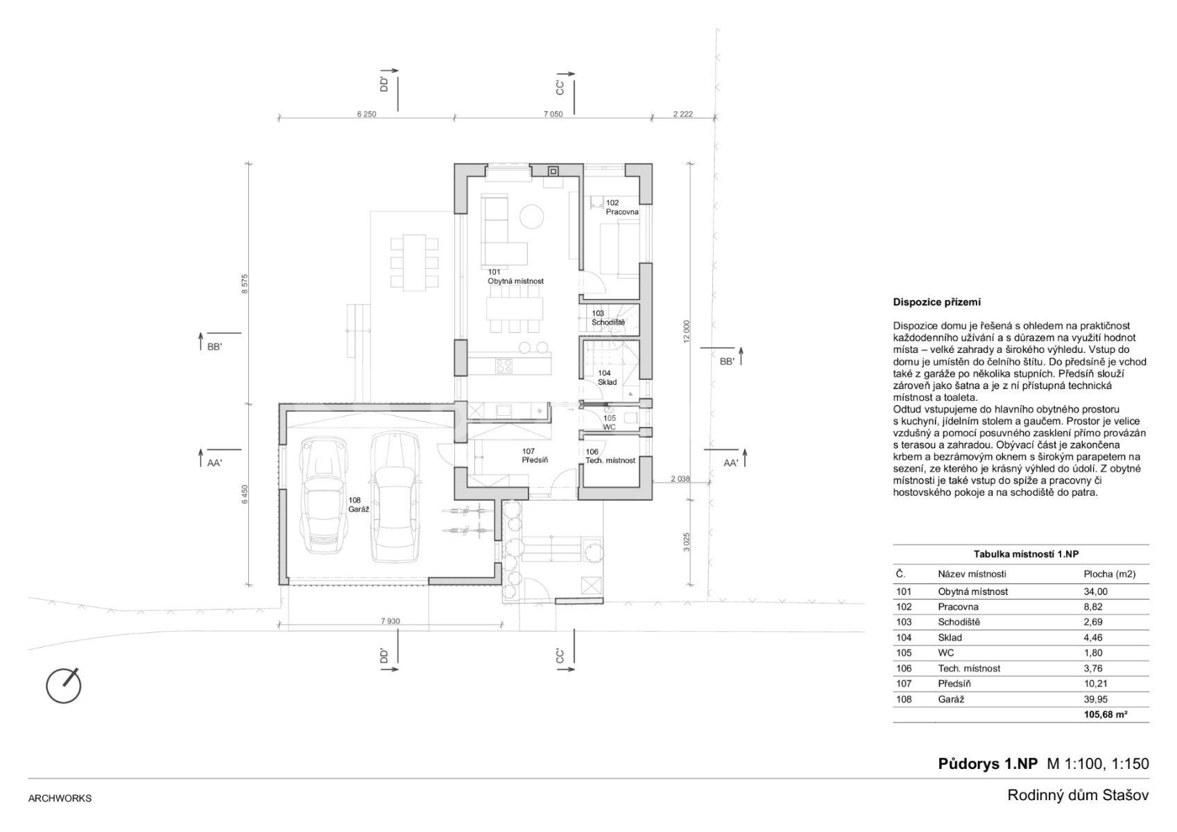 house for sale, 166 m², Stašov, Středočeský Region