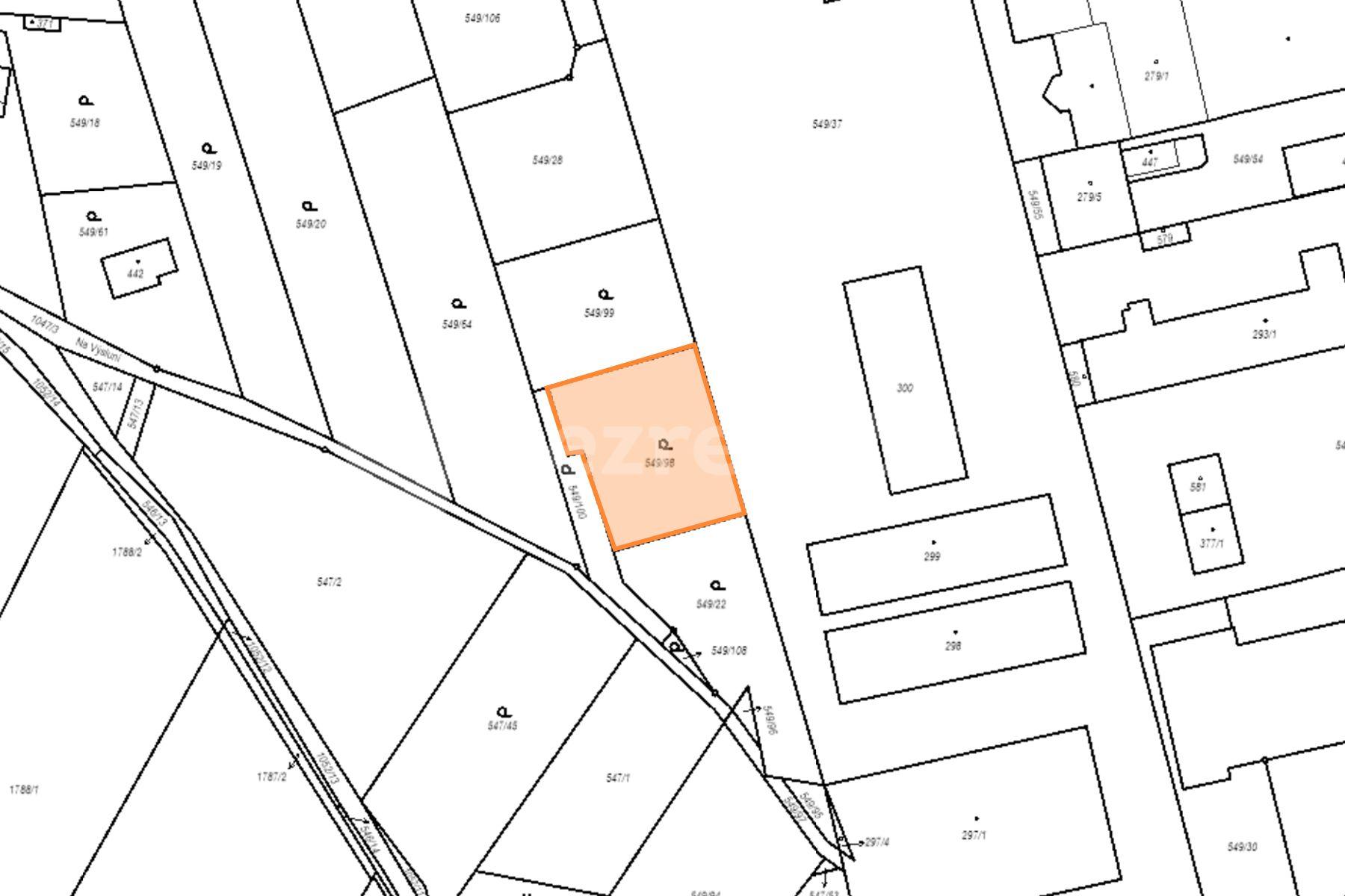 plot for sale, 968 m², Dřísy, Dřísy, Středočeský Region