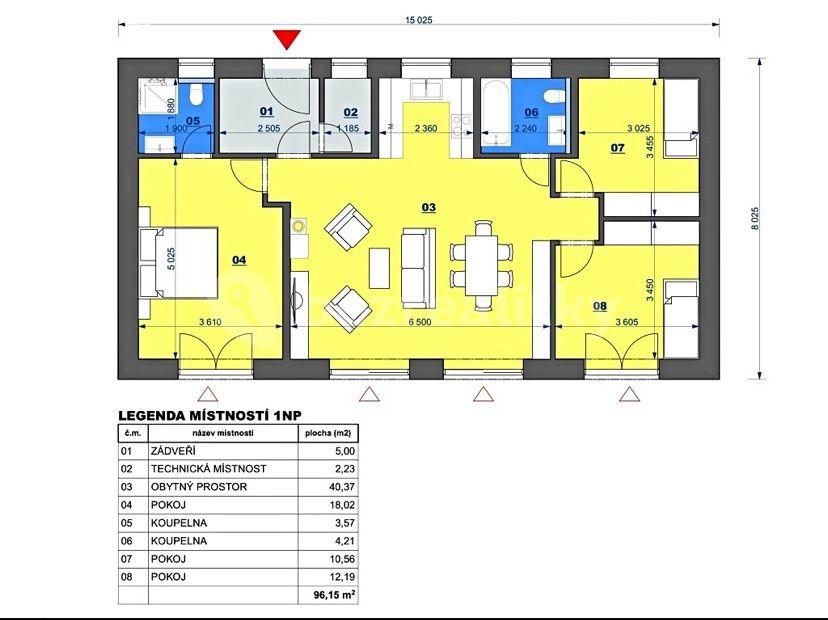 plot for sale, 394 m², Bukovina, Jihomoravský Region