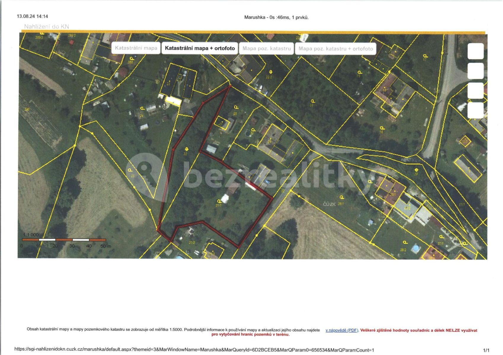 plot for sale, 3,143 m², Odry, Moravskoslezský Region