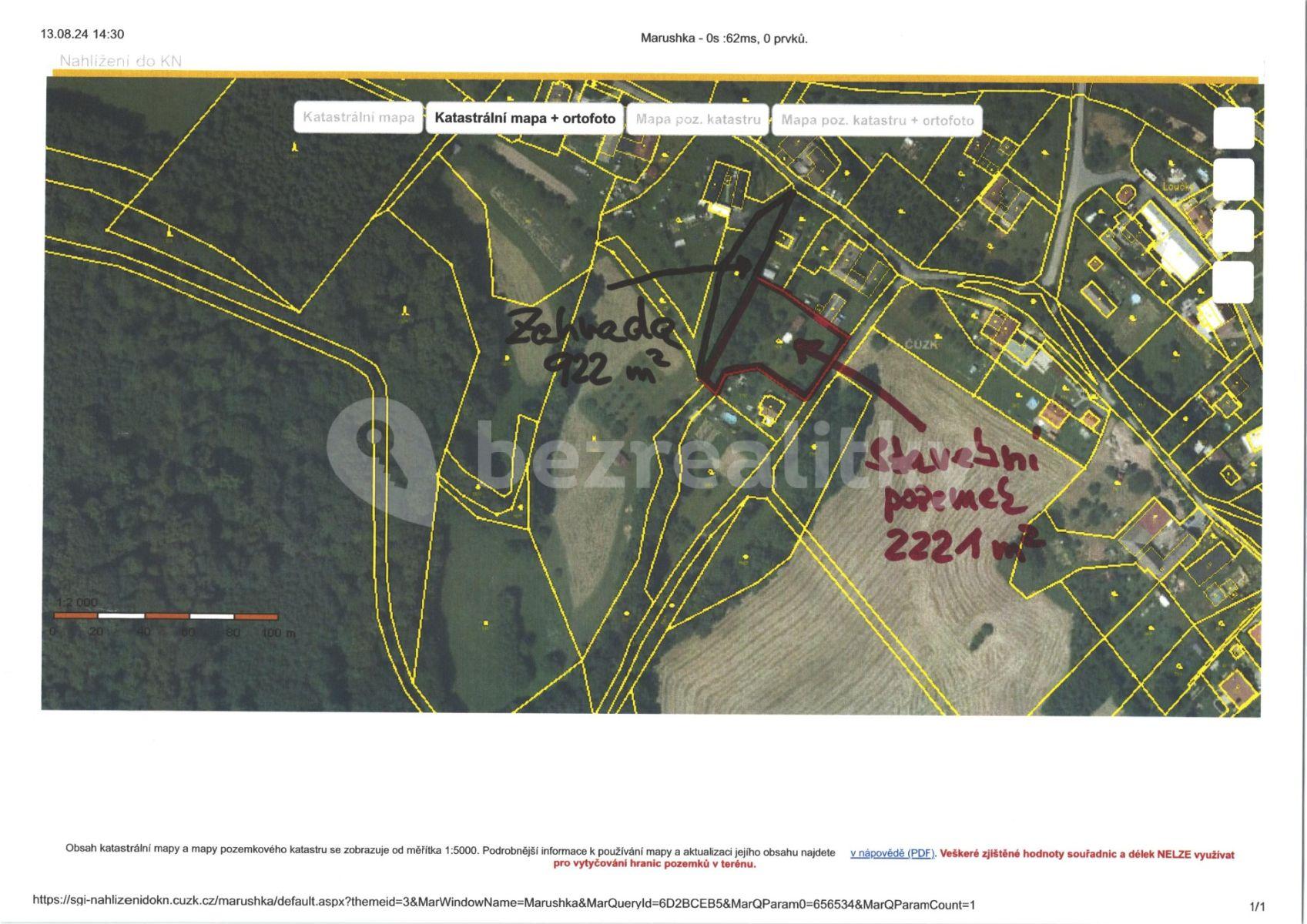 plot for sale, 3,143 m², Odry, Moravskoslezský Region