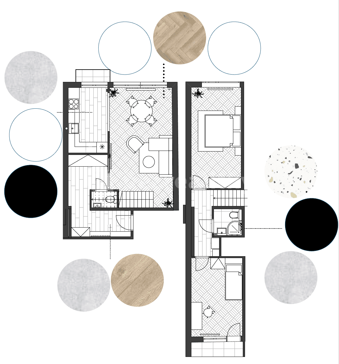 2 bedroom with open-plan kitchen flat for sale, 84 m², Bulharská, Prague, Prague