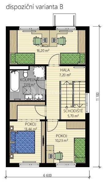 house to rent, 146 m², Ječná, Jihlava, Vysočina Region