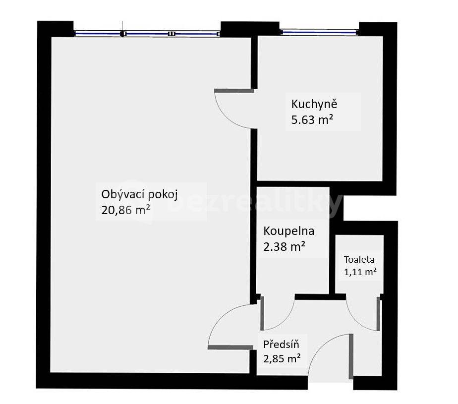 1 bedroom flat for sale, 33 m², Paláskova, Prague, Prague