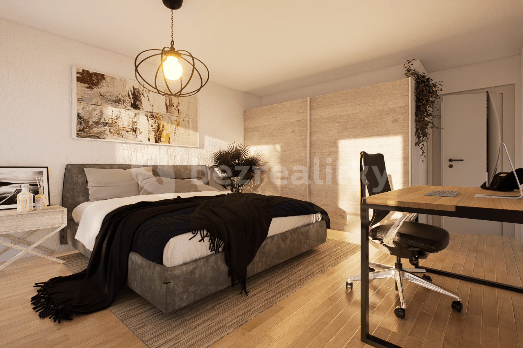 2 bedroom with open-plan kitchen flat for sale, 74 m², Psárská, Prague, Prague