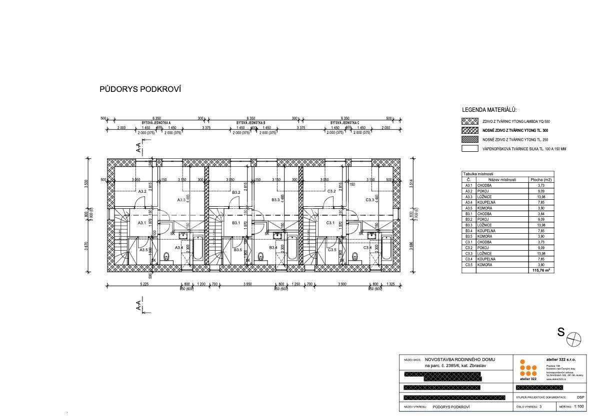 house to rent, 124 m², Studniční, Prague, Prague