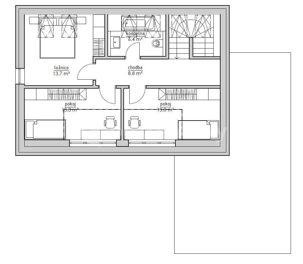 plot for sale, 485 m², Březská, Říčany, Středočeský Region