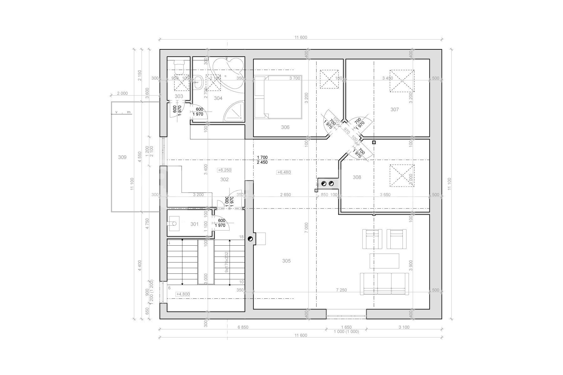 house for sale, 294 m², Boženy Němcové, Úvaly, Středočeský Region