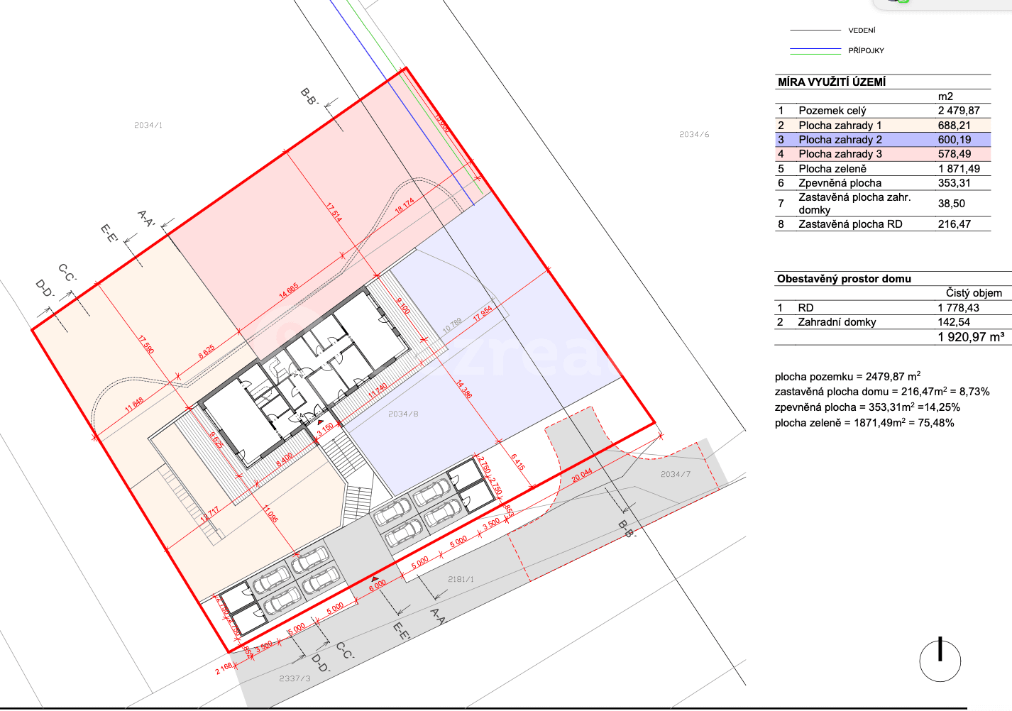 house for sale, 90 m², Jiráskova, Beroun, Středočeský Region