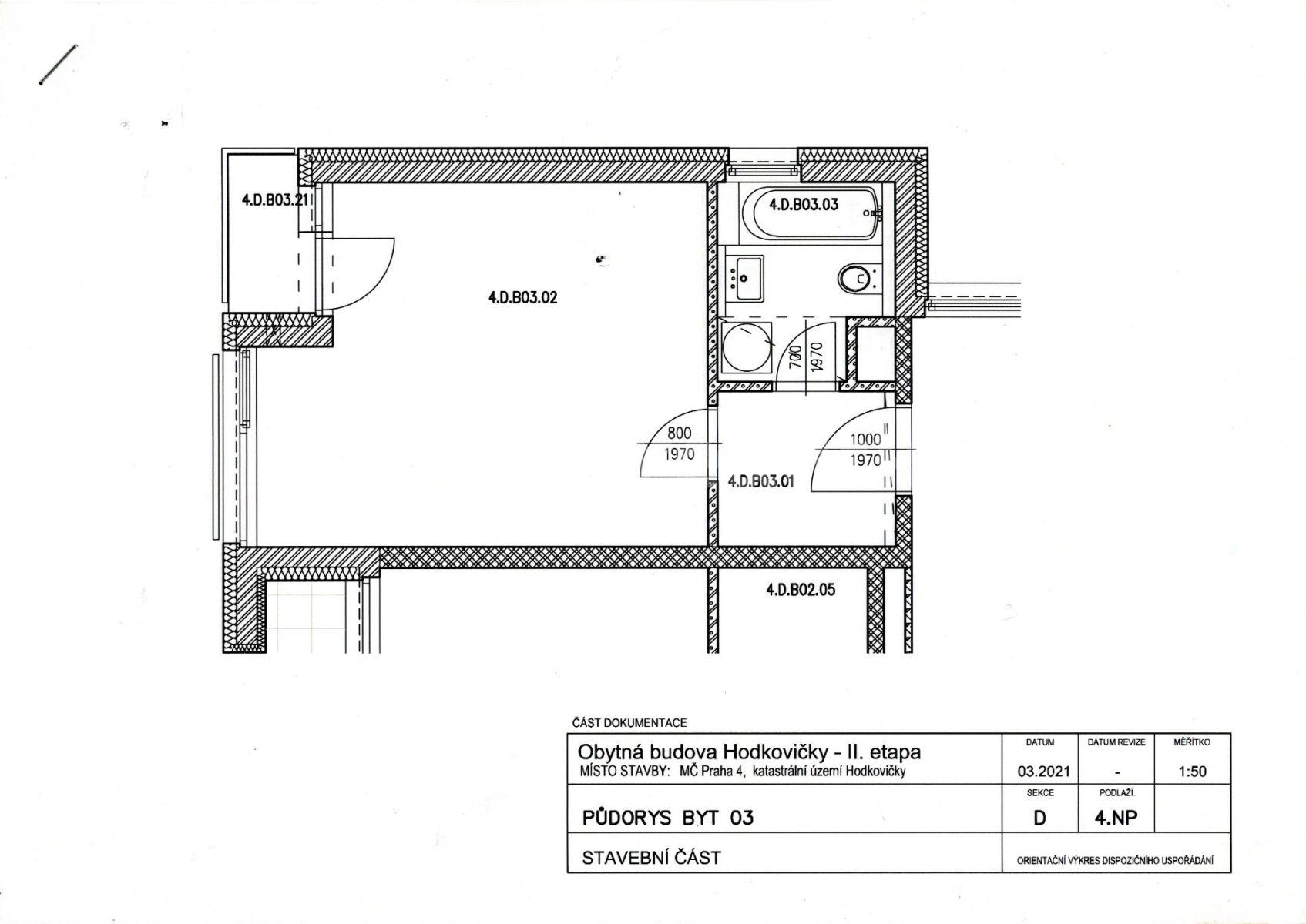 Studio flat for sale, 37 m², Šífařská, Prague, Prague