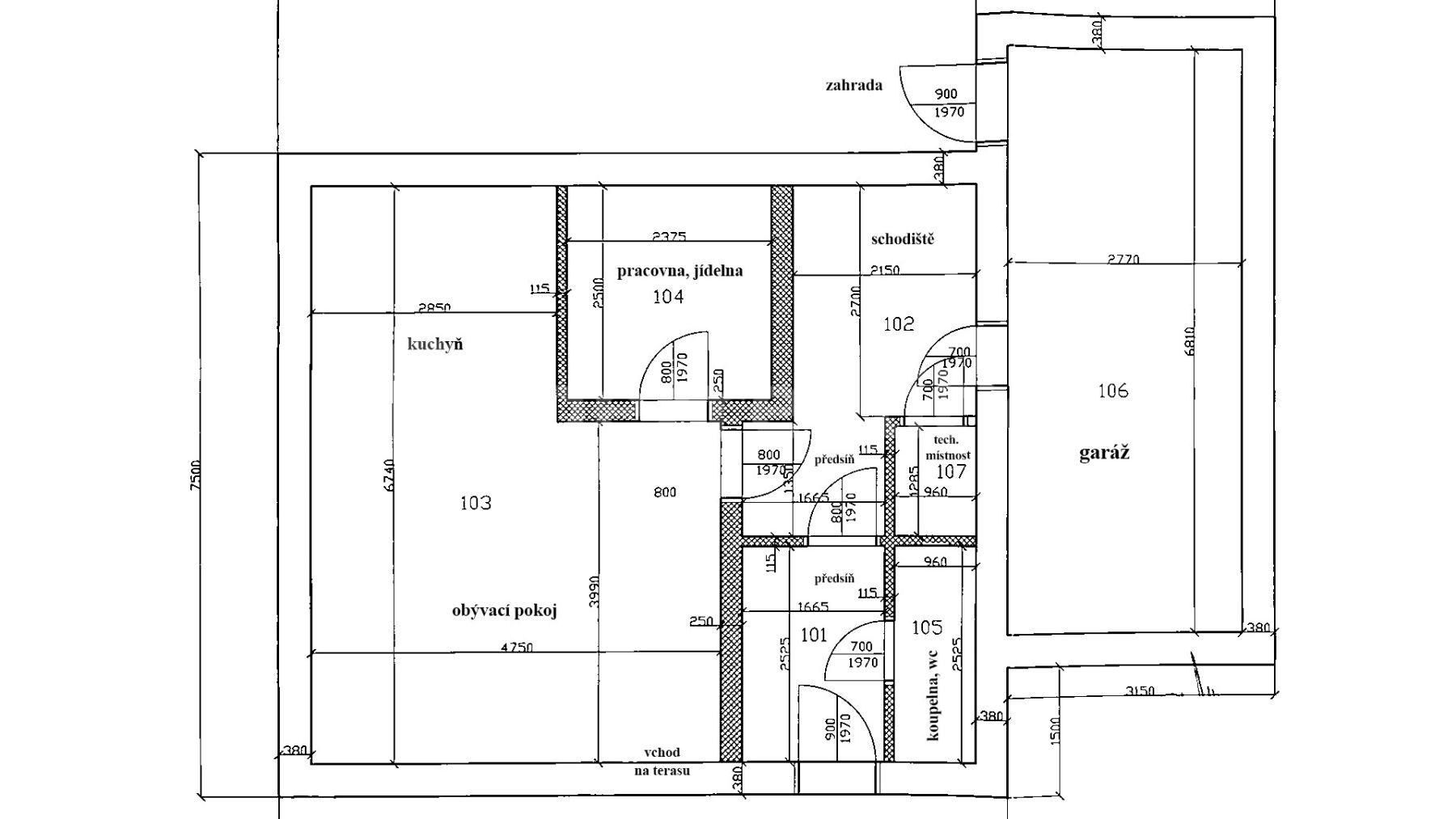 house for sale, 150 m², Velká Strana, Košetice, Vysočina Region