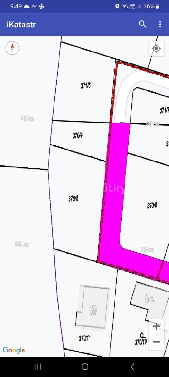 plot for sale, 812 m², Pampelišková, Mukařov, Středočeský Region