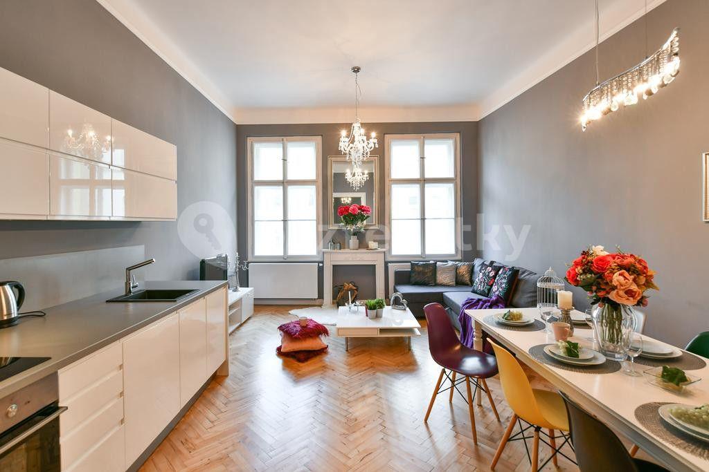 1 bedroom with open-plan kitchen flat to rent, 70 m², Ve Smečkách, Prague, Prague