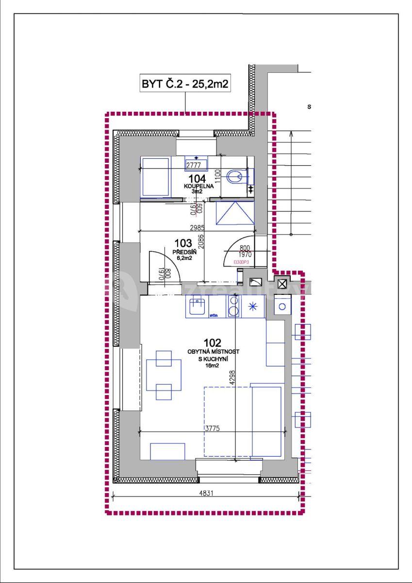 Studio flat to rent, 25 m², Josefův Důl, Liberecký Region