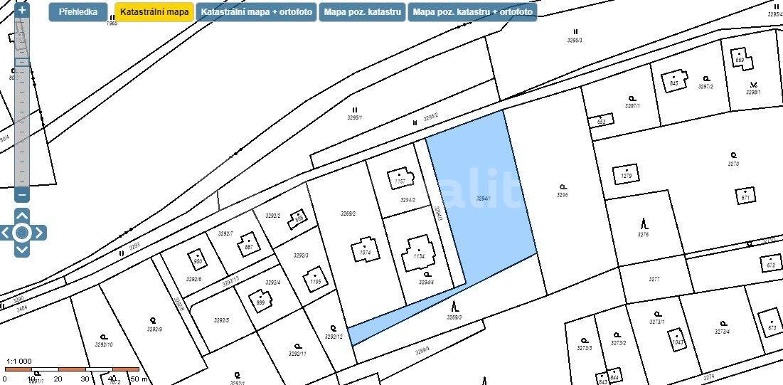 plot for sale, 1,697 m², Vrabčí brod, Poříčí nad Sázavou, Středočeský Region