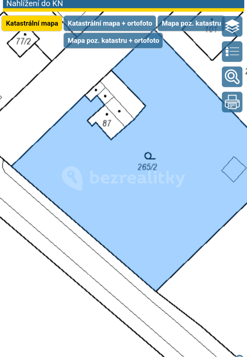 plot for sale, 2,139 m², Úhřetická Lhota, Pardubický Region