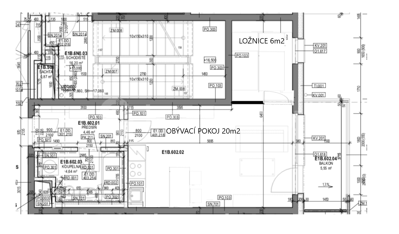 Studio flat to rent, 45 m², Smržových, Prague, Prague