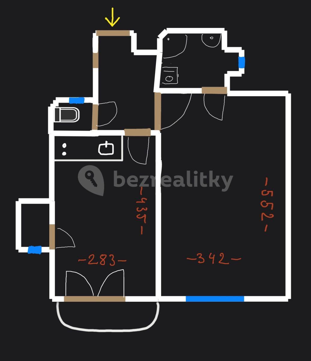 1 bedroom with open-plan kitchen flat to rent, 50 m², Malešická, Prague, Prague