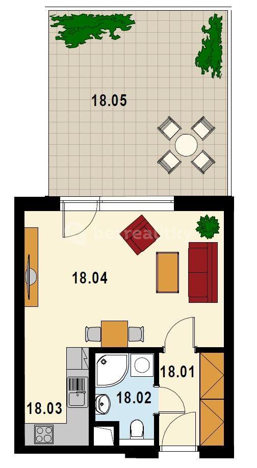 Studio flat to rent, 34 m², Hornoměcholupská, Prague, Prague