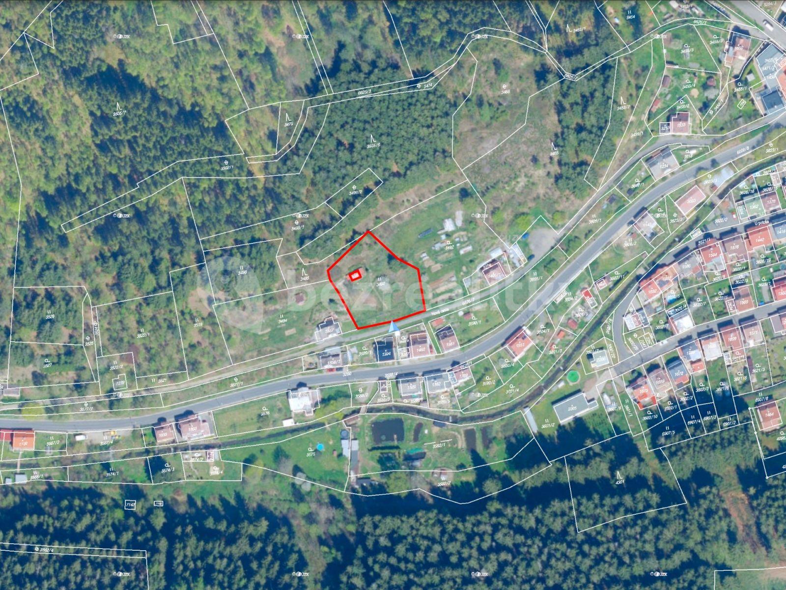 plot for sale, 1,711 m², Nová cesta, Kraslice, Karlovarský Region