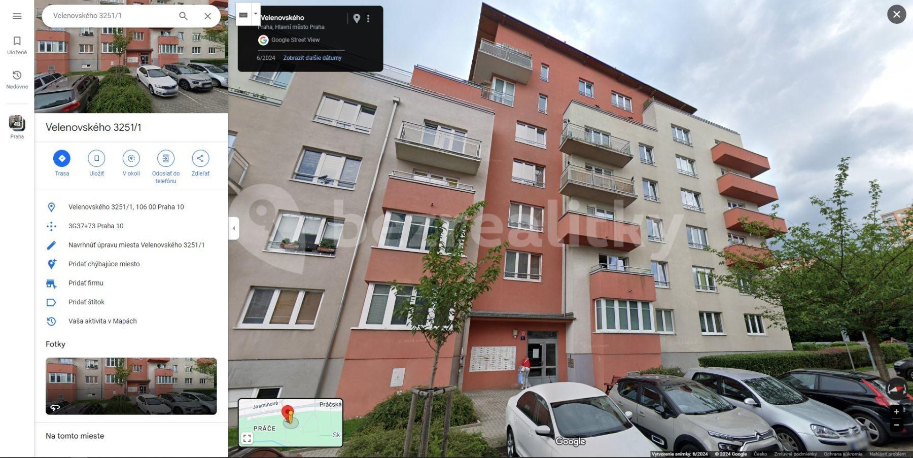 1 bedroom with open-plan kitchen flat to rent, 43 m², Velenovského, Prague, Prague