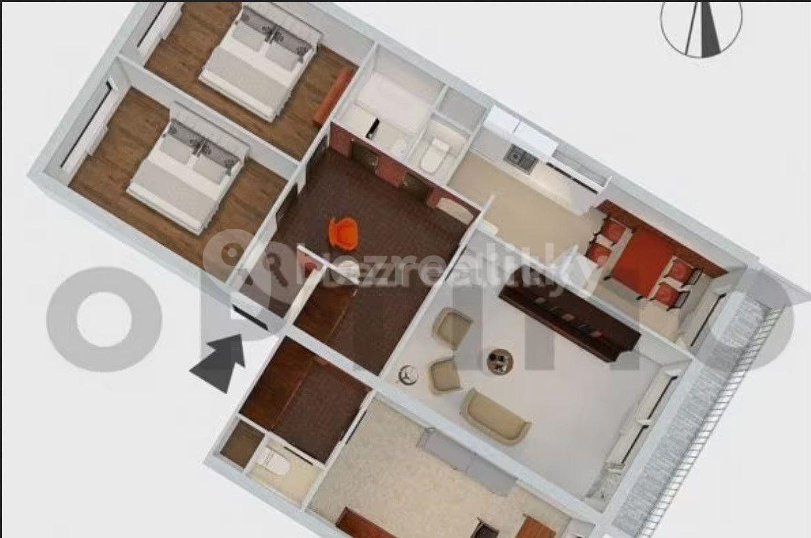 2 bedroom flat to rent, 65 m², Palackého třída, Brno, Jihomoravský Region