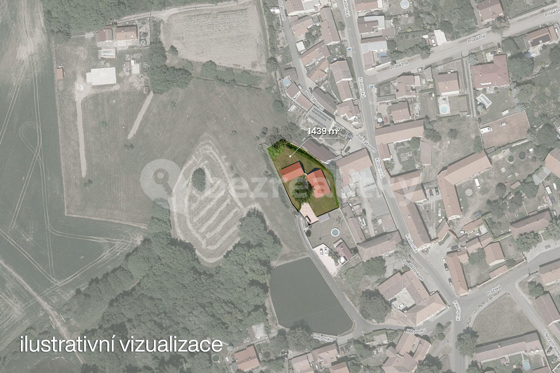 plot for sale, 1,439 m², Dobrovíz, Středočeský Region