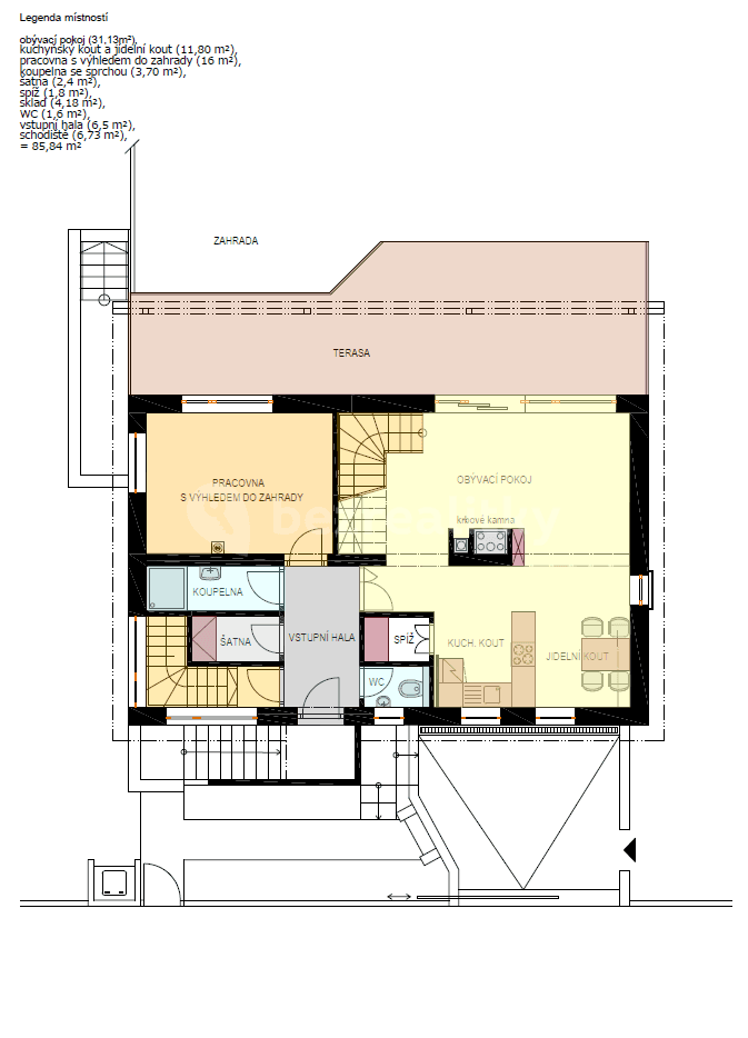 house for sale, 284 m², K Lesu, Prague, Prague