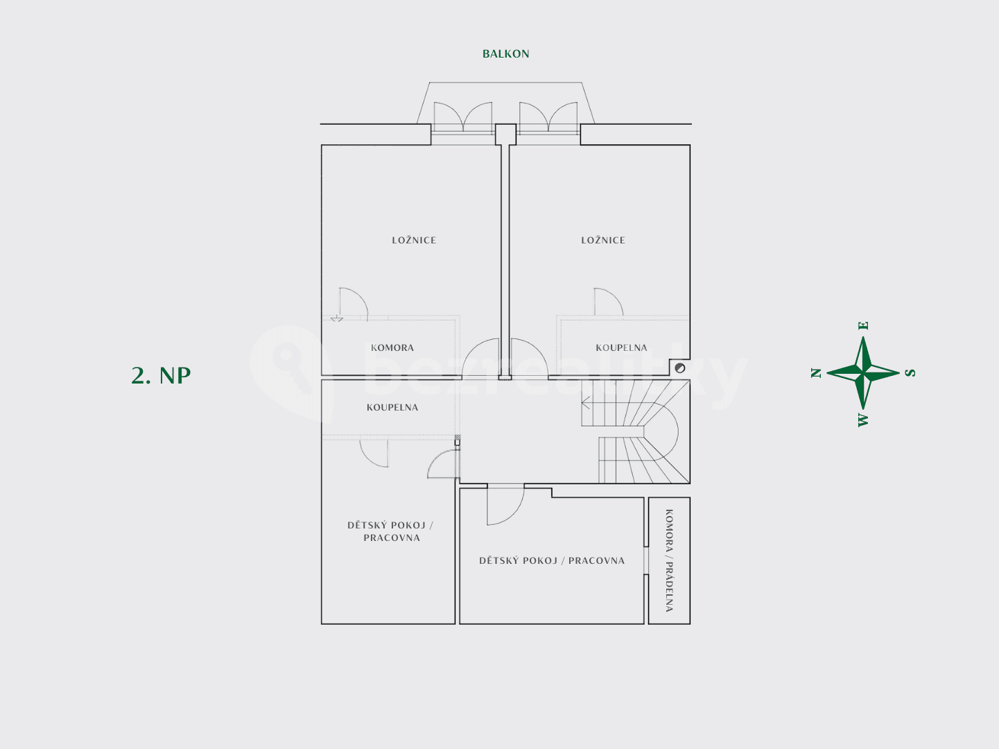 5 bedroom flat to rent, 115 m², K Lůžku, Psáry, Středočeský Region