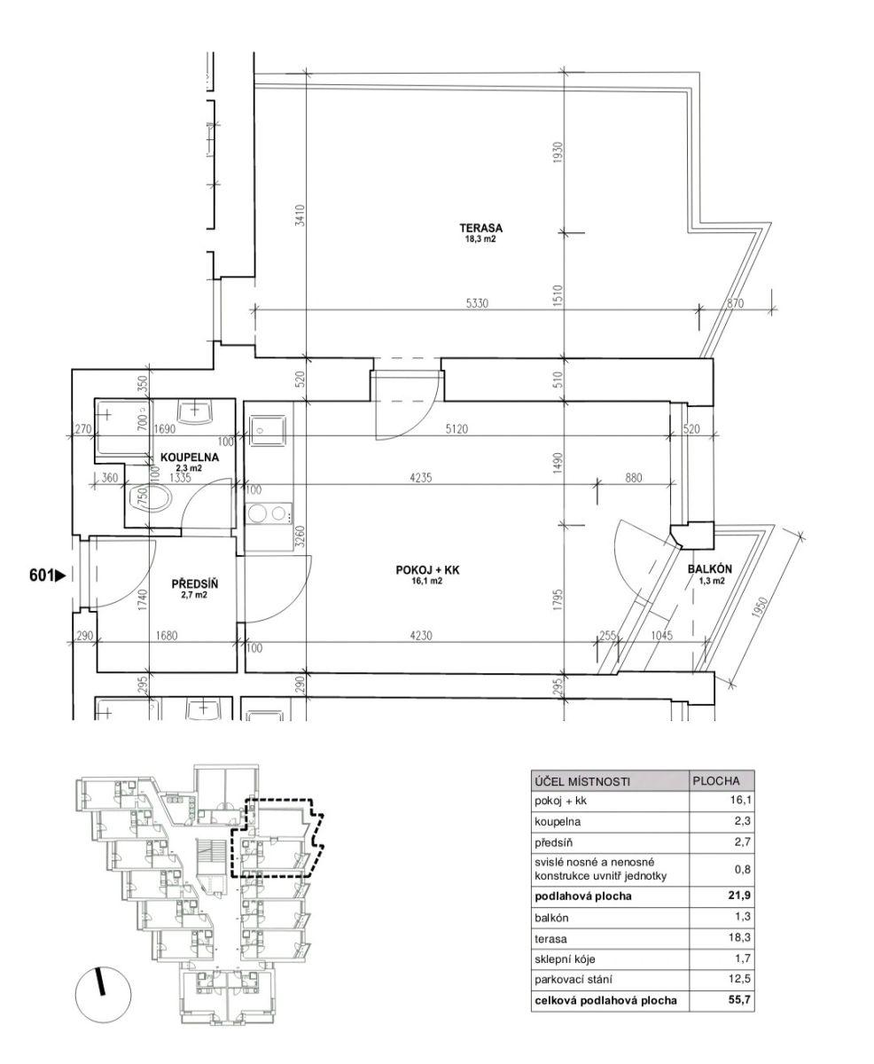 Studio flat for sale, 56 m², Hornoměcholupská, Prague, Prague