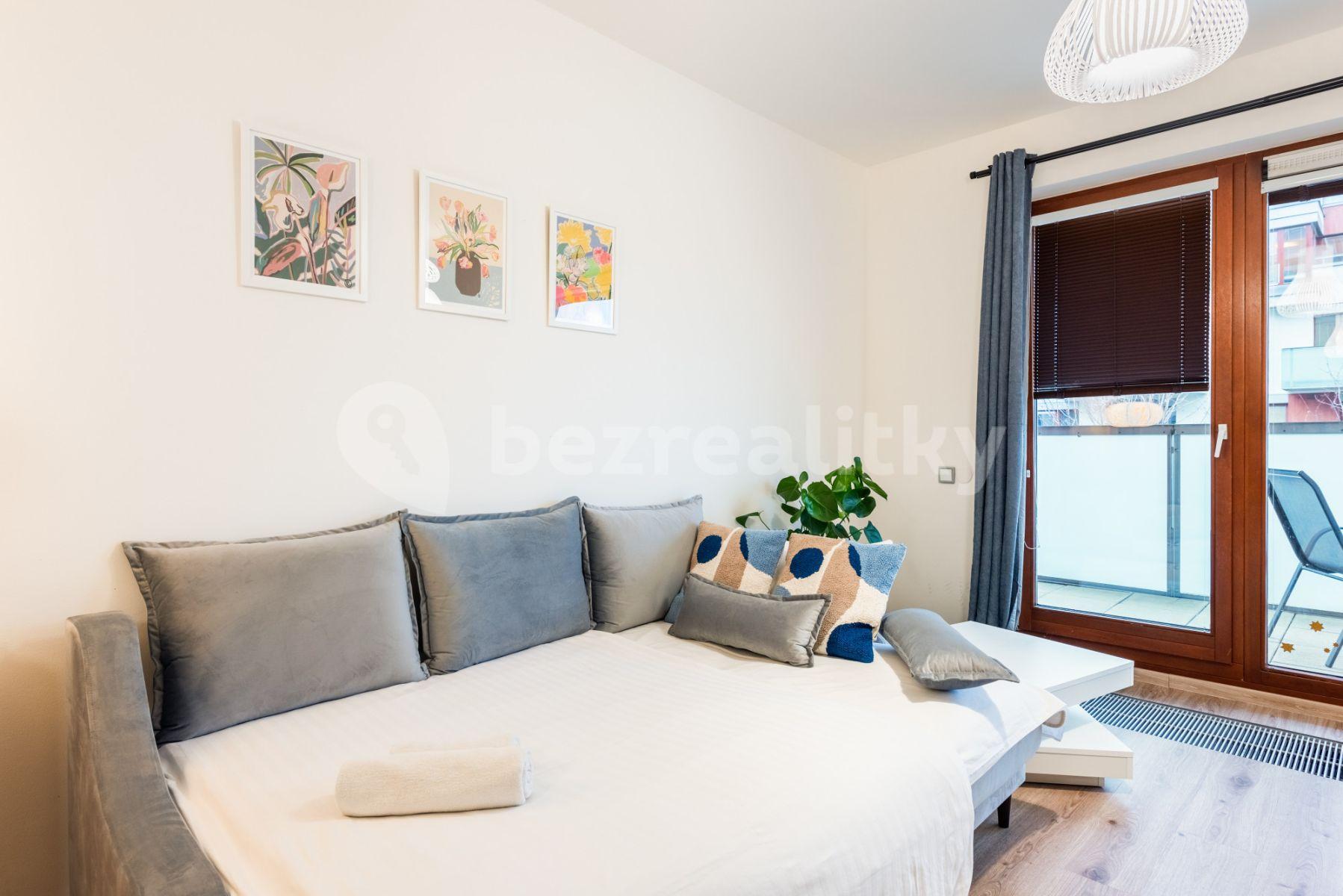 1 bedroom with open-plan kitchen flat to rent, 56 m², Rohanské nábřeží, Prague, Prague