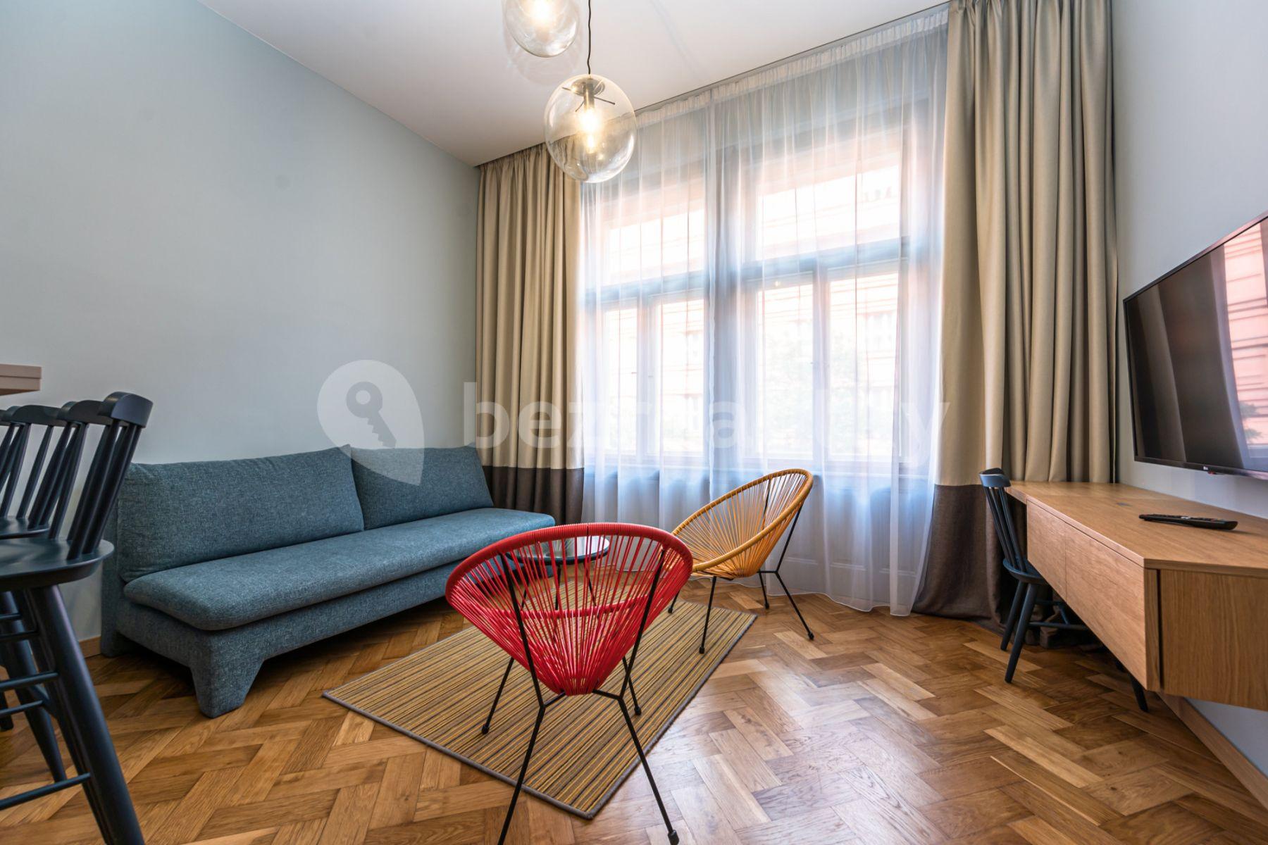 2 bedroom with open-plan kitchen flat to rent, 80 m², Krkonošská, Prague, Prague