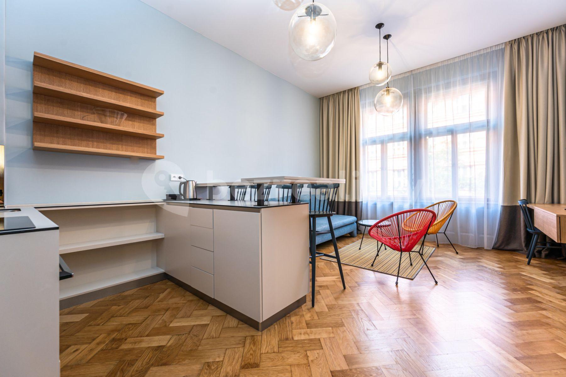 2 bedroom with open-plan kitchen flat to rent, 80 m², Krkonošská, Prague, Prague