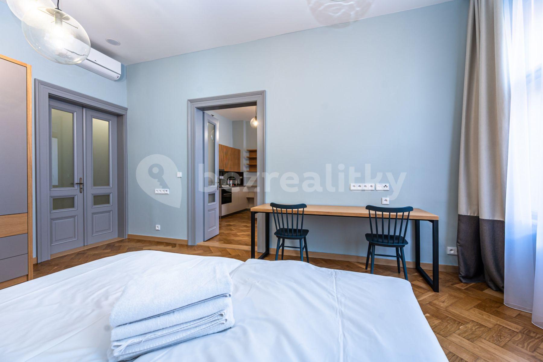 2 bedroom with open-plan kitchen flat to rent, 80 m², Krkonošská, Prague, Prague