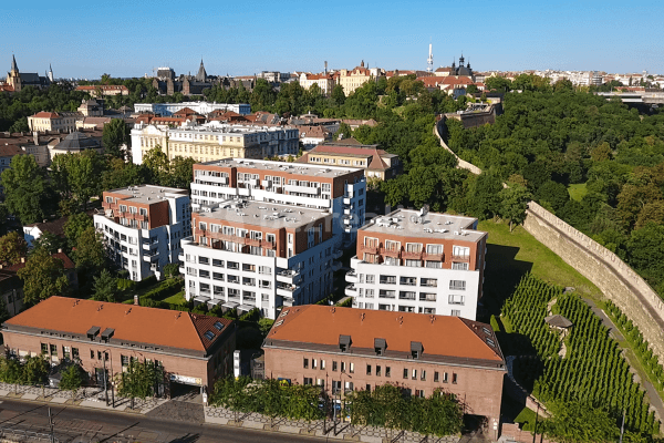 1 bedroom with open-plan kitchen flat to rent, 50 m², Horská, Hlavní město Praha