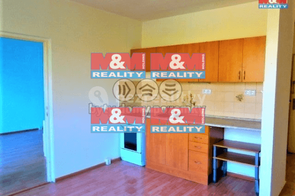 1 bedroom with open-plan kitchen flat for sale, 39 m², Čs. armády, Louny