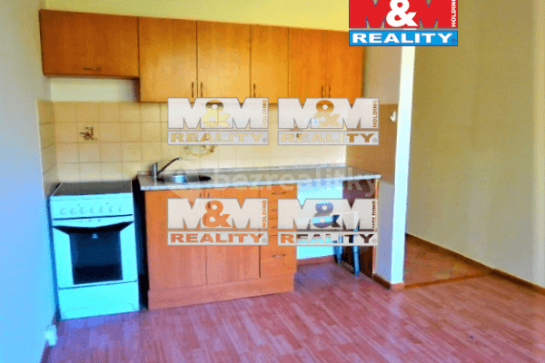 1 bedroom with open-plan kitchen flat for sale, 39 m², Čs. armády, Louny