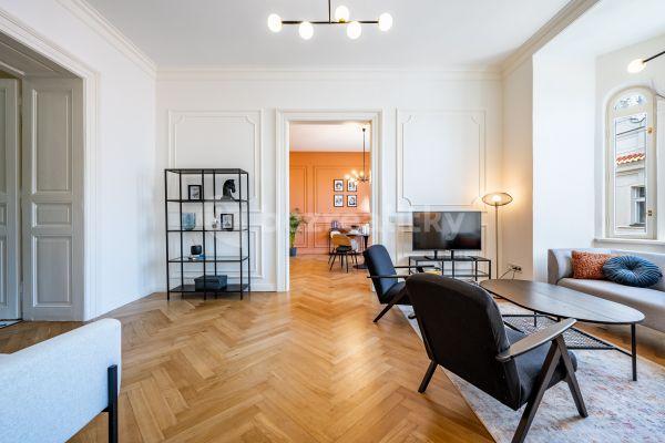 2 bedroom with open-plan kitchen flat to rent, 88 m², Mikulandská, Prague, Prague