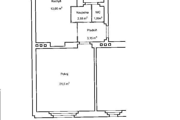 1 bedroom flat to rent, 45 m², Malá Štěpánská, Hlavní město Praha